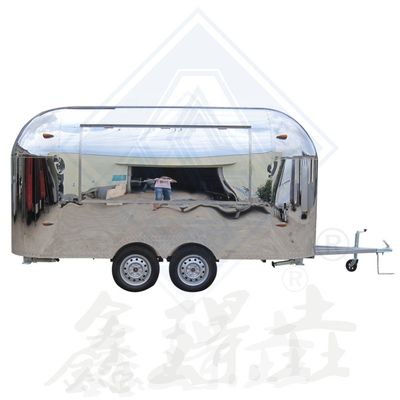 Vollklimatisierte Lebensmittelanhänger mit Videotechnikunterstützung und Eisbehälter