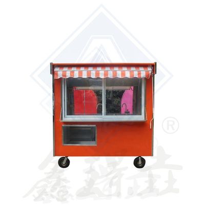 Outdoor-Straßenverkauf galvanisierter Stahl-Food-Trailer für die Speisenherstellung