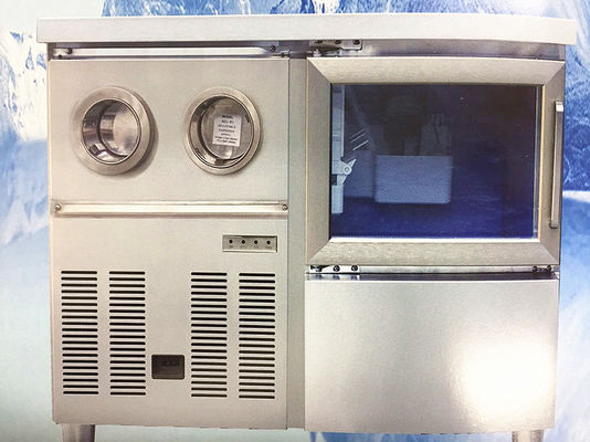 Eisblockmaschine aus Edelstahl in Behältern für Kundenanforderungen