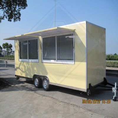 Verkäufer-Snack-Funktion Mobile Food Wending Trailer für Outdoor Street Food Cart Trailer