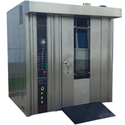 380V/50Hz/3Phasen Industrieelektrische Gas-Rotationsbackofen Maschine 32 Schalen mit Design