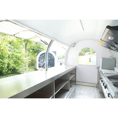 3m Food-Service-Wagen/Fast-Food-Anhänger/Mobil-Runder-Food-Truck leicht zu bedienen und zu pflegen