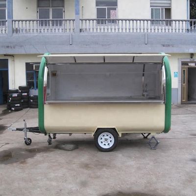 Airstream-Lebensmittel-Trucks Mobil-Lebensmittel-Fahrzeug perfekt für Eis und Hot Dog Snacks