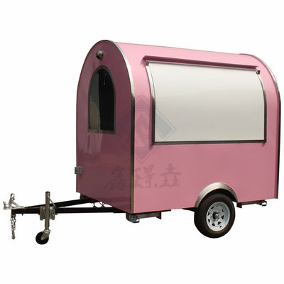 High-Productivity-Food-Wagen-Anhänger mit treibbaren Backöfen in Shanghai