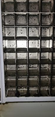 Luft-Wasser-Kühlkondensator Gewerbliche Würfel-Eismaschine für die Eisproduktion