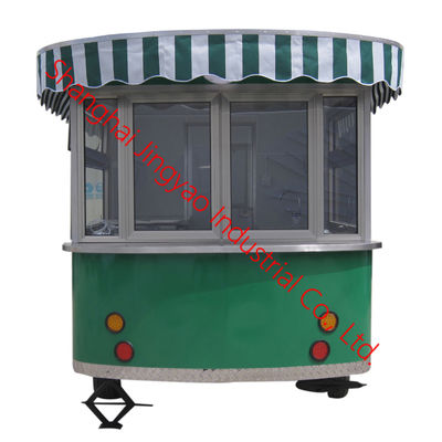 220V kommerzieller Großstraßenküchen-Lebensmittelwagen für multifunktionale mobile Lebensmitteloptionen