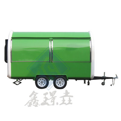 Kaffeekutschenwagen Anhänger Gebraucht-Lebensmittel-Trucks Mobil-Lebensmittel-Wagen-Van in Deutschland