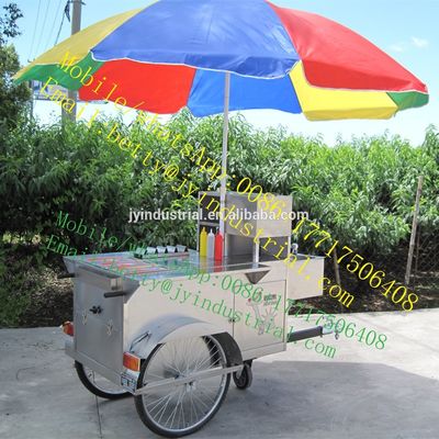 Elektrische mobile Rotisserie Hühner Anhänger BBQ Grill 220*160*210cm für Lebensmittelgeschäft