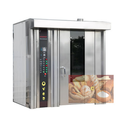32-Tray Automatischer Gas-Elektro-Rotationsofen für Pita Brot backen Lebensmittelverarbeitungsmaschine