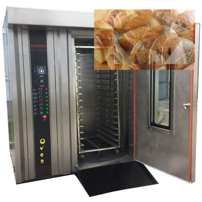 32-Tray Automatischer Gas-Elektro-Rotationsofen für Pita Brot backen Lebensmittelverarbeitungsmaschine