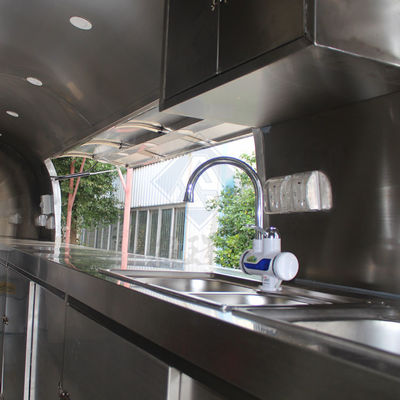 Popcorn-Maschine-Wagen ausnehmbare Fastfood-Wagen Eis Trailer für den Verkauf von Burger