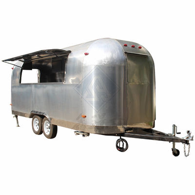 Fast Outdoor Concession BBQ Food Trailer mit individuellem Design und Materialien