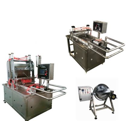 Automatische Bean Depositor Süßigkeiten Herstellungsmaschine für Gummy Candy Jelly Produktionslinie