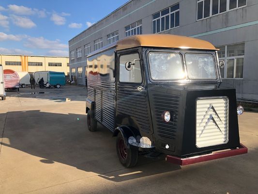 Elektro-Lebensmittel-Truck Kaffee-Vending-Anhänger mit hoher Kapazität für Gemüseanlagen