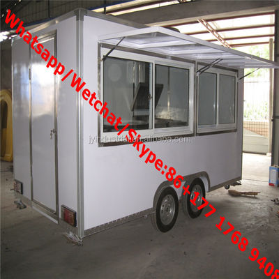 Australien Standard mobile Lebensmittel Anhänger für Küchen Gewürzkorb und anpassbar 1500kg