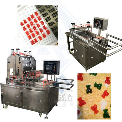 Industrielle Kartoffelmachmaschine für harte weiche Lollipop-Bärengummi-Schokolade