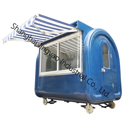 Boiler Glasfaser Australien Standardstraße Fast Mobile Food Cart Lkw-Anhänger mit Küche