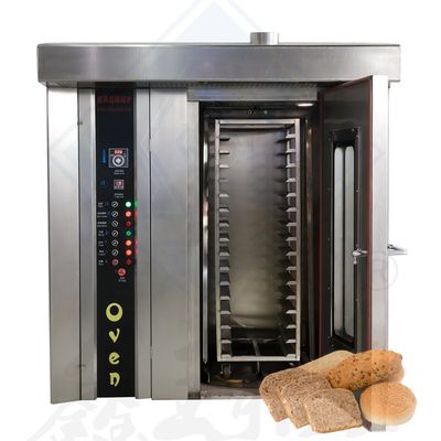 Mehrfunktionsbackofen Großplatten 16/32/64 mit heißer Luft Rotations-Dieselöfen für die Bäckerei