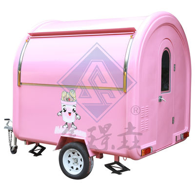 Rundmodell mobiler Foodtruck für Snacks und Getränke im Freien in der 250 Commercial Street