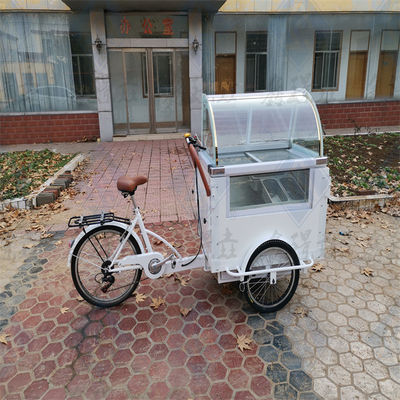 Fahrrad-Food-Cart-Fahrzeug Aluminiumplatte Anwendungsfelder Gemüseverarbeitungsanlage