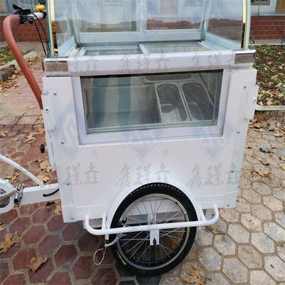 Fahrrad-Food-Cart-Fahrzeug Aluminiumplatte Anwendungsfelder Gemüseverarbeitungsanlage