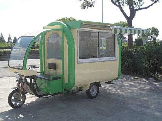 Bequemer L380 x W160 x H235cm Elektro-Lebensmittelwagen Ideal für Straßensnacks und Donuts