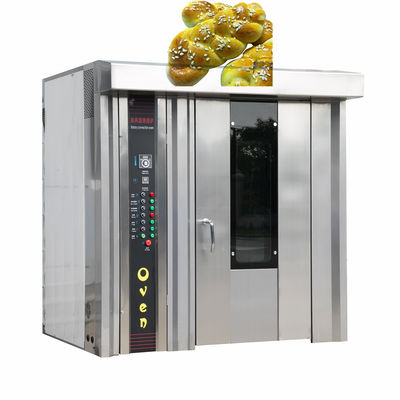1500 KG Diesel Rotary Backofen für Brot Pizza Fleisch Baguette Schnelle und gleichmäßige Erwärmung