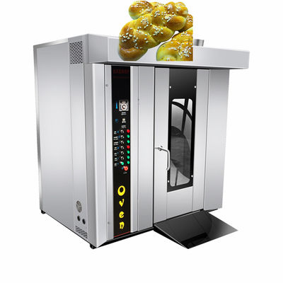 1500 KG Diesel Rotary Backofen für Brot Pizza Fleisch Baguette Schnelle und gleichmäßige Erwärmung