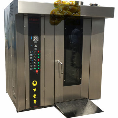 1500 KG Diesel Rotary Backofen für Brot Pizza Fleisch Baguette Schnelle und gleichmäßige Erwärmung