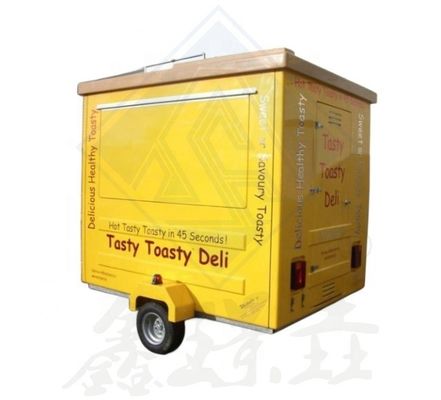 angepasste Farbe Fast-Food-Wagen Mobil-Food-Elektro-Dreirad für Hot Dogs und Burger
