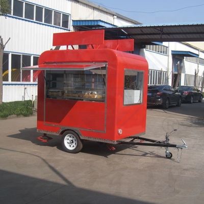angepasste Farbe Fast-Food-Wagen Mobil-Food-Elektro-Dreirad für Hot Dogs und Burger