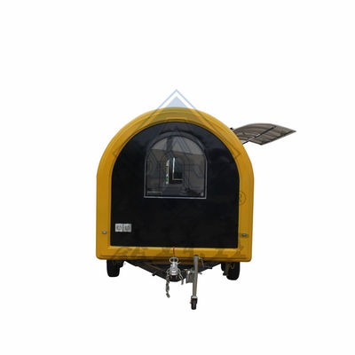 Außenstraßenverkäufe Doppelachsen kundenspezifischer Snackwagen mit Ausrüstung