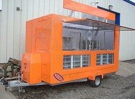 200-Satz Kaffee-Van-Bier-Bar Elektro-Dreifahrer-Essenwagen mit Snack-Funktion