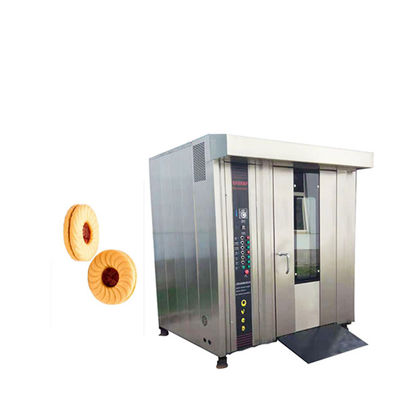 1200 KG Herstellungsbetrieb Rotationsofen Gasbackmaschine 10 Schalen Brotherstellung