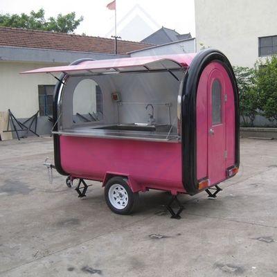 Hoteller Lieblingsgalvanisierter Stahl Grill Food Truck Mobil Elektromotorrad Lebensmittelkorb