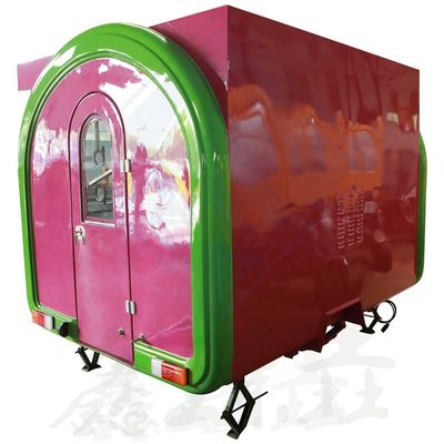 Verkauf von Snack-Funktion Food Truck mit höchstem Gefrierschrank