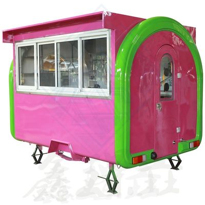 Maschinen-Funktion Lebensmittel-Service-Anhänger-Wagen für treibbare Funky Bubble Tee-Arbeitsstation