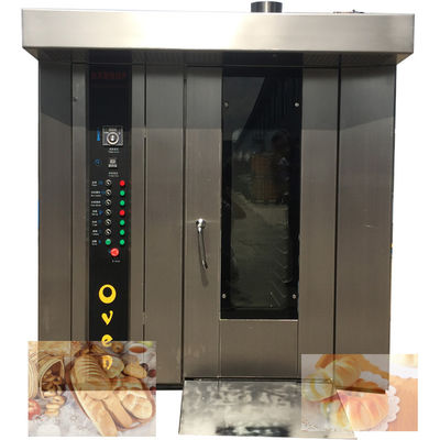 Rotationsbrotbackofen aus Edelstahl Industriegas/Elektrizität/Diesel für die Bäckerei