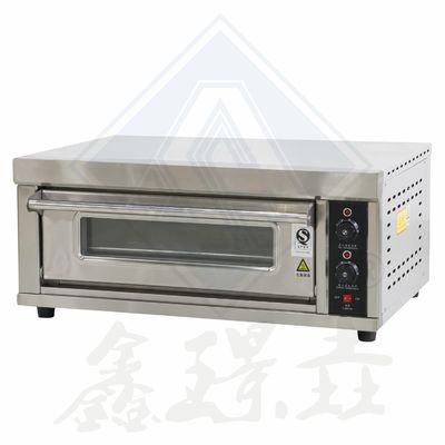 Gewerblicher Backofen Bäckerausrüstung Mehrzweckbackofen 1 Deck Elektrokamin