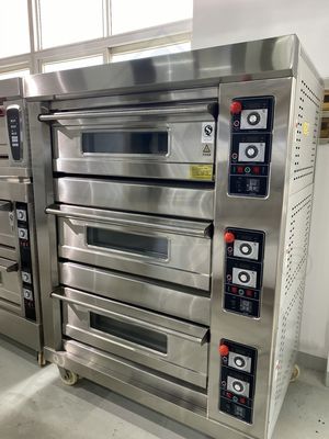 Gewerblicher Backofen Bäckerausrüstung Mehrzweckbackofen 1 Deck Elektrokamin