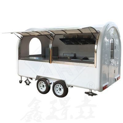 angepasste Lebensmittelkarren Anzeige Fahrradkarren Stand für Shawarma Fabrikation Output Produkt