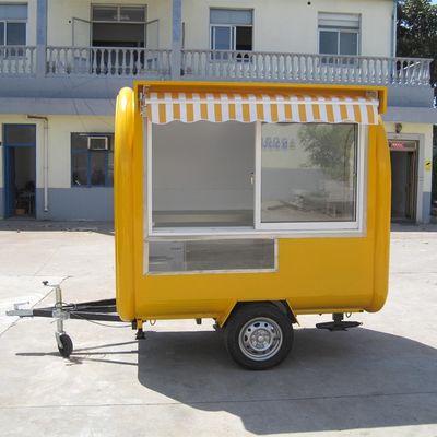 CE-Genehmigung für 2020 Mobil-Laden-Food-Truck mit automatischem System und Fast-Food-Wagen