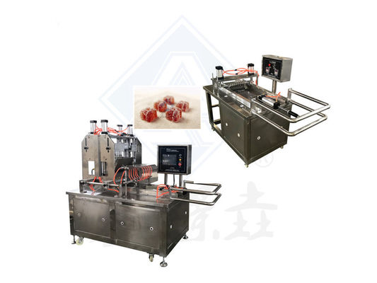 Erweiterte 1.5KW automatische Gummi-Maschine für Bären Lollipop Jelly Candy Produktionslinie