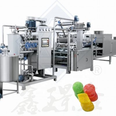 Hohe Produktivität Einfache Bedienung Vitamin Gummy Machinery mit Zentralautomatisierung