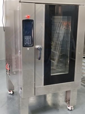 5 Trays Kapazität Automatische Bäckerausrüstung Industrie-Konvektionsofen zum Backen von Fleisch