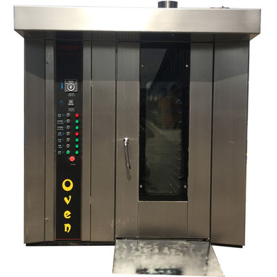 32 Schalen Voll automatischer Dampf-Rotationsofen perfekt für geschäftige Lebensmittel- und Getränkegeschäfte