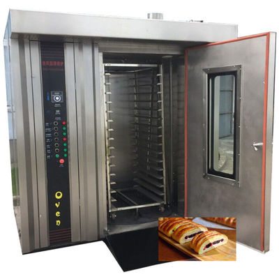 32 Trays Rotationsautomatische industrielle Gasbackmaschine für Lebensmittelverarbeitungsgeräte
