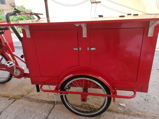 Lange Lebensdauer Milch Tee Saft Getränke Fahrradwagen für Snacks mobile Lebensmittelwagen