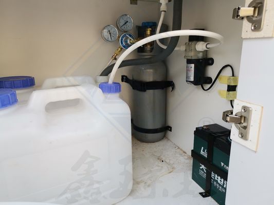 Outdoor Street Vending Langlebigkeit Lebensmittelkarren Fahrrad mit Dach und Mobil