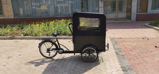 Anpassbarer Größe Fastfood Dreirad mit Kaffeekorb Aluminiumplatte